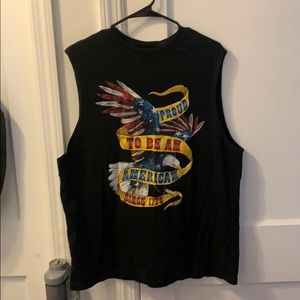 Proud to be an American Muscle Tank